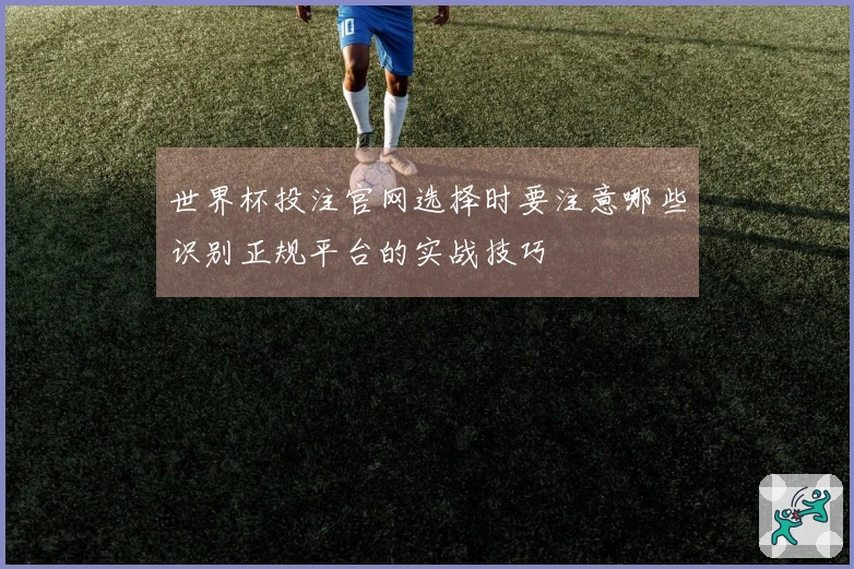 世界杯投注官网选择时要注意哪些识别正规平台的实战技巧