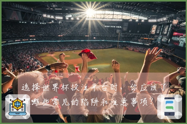 选择世界杯投注平台时，你应该了解哪些常见的陷阱和注意事项？